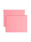 Standard Hanging File Folders, Dark Pink Color, Letter Size, Set of 25, 086486644297