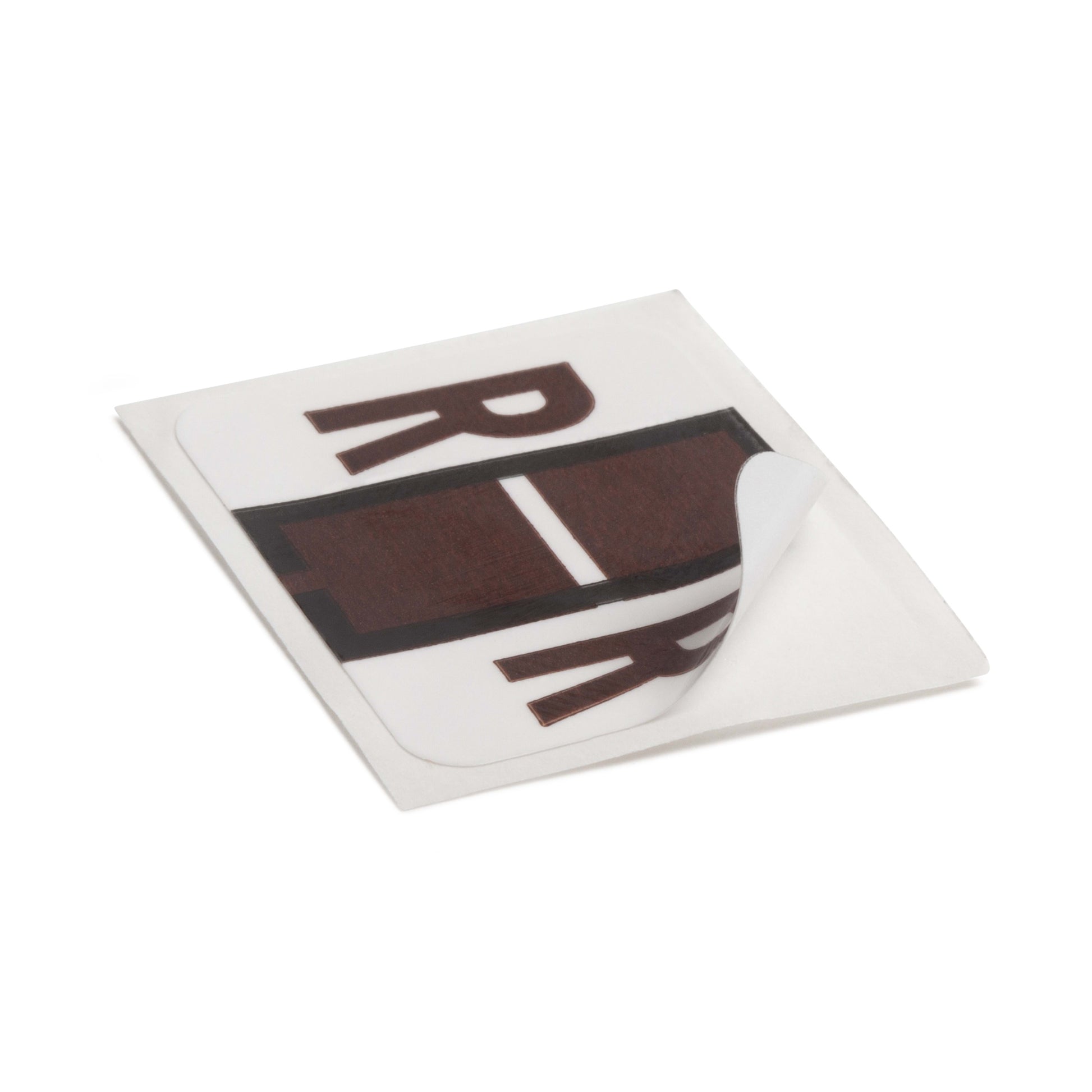 BCCR Bar Style Color-Coded Alphabetic Labels, A-Z Rolls, Brown Color, 1-1/4" X 1" Size, Set of 50, 086486670883