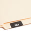 DCC Color-Coded Numeric Labels - Rolls, Black Color, 1-1/2" X 1-1/2" Size, Set of 250, 086486674294