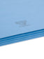 File Pockets, 3-1/2 inch Expansion, Straight-Cut Tab, Blue Color, Letter Size, Set of 25, 30086486732254