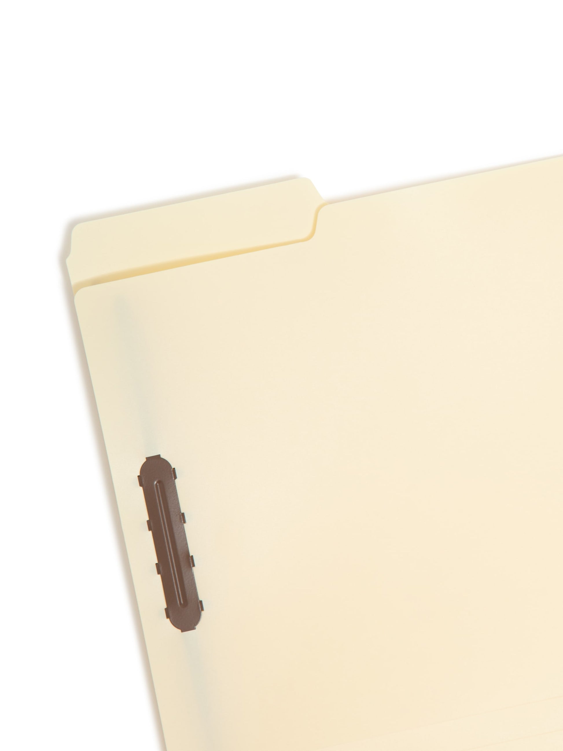 Poly Fastener File Folders, Manila Color, Letter Size, Set of 24, 086486105453