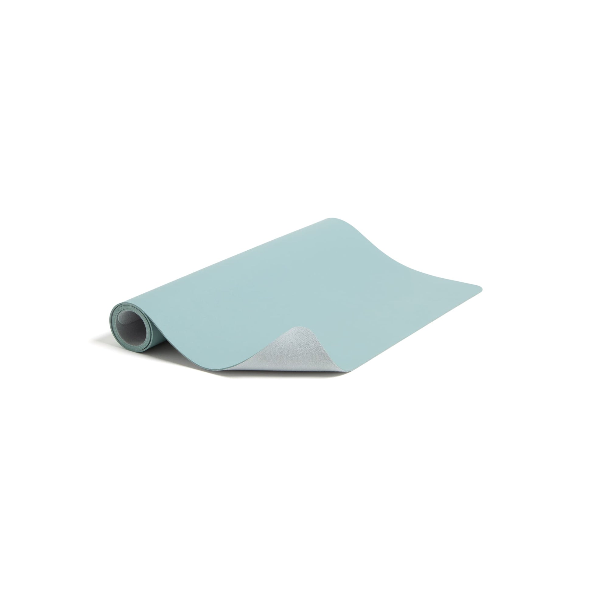 Vegan Leather Desk Pad, Superior Blue Color, 36"X17" Size, Set of 1, 086486648301
