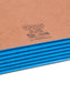 Reinforced End Tab File Pockets, Straight-Cut Tab, 5-1/4 inch Expansion, Blue Color, Extra Wide Legal Size, Set of 0, 30086486746893