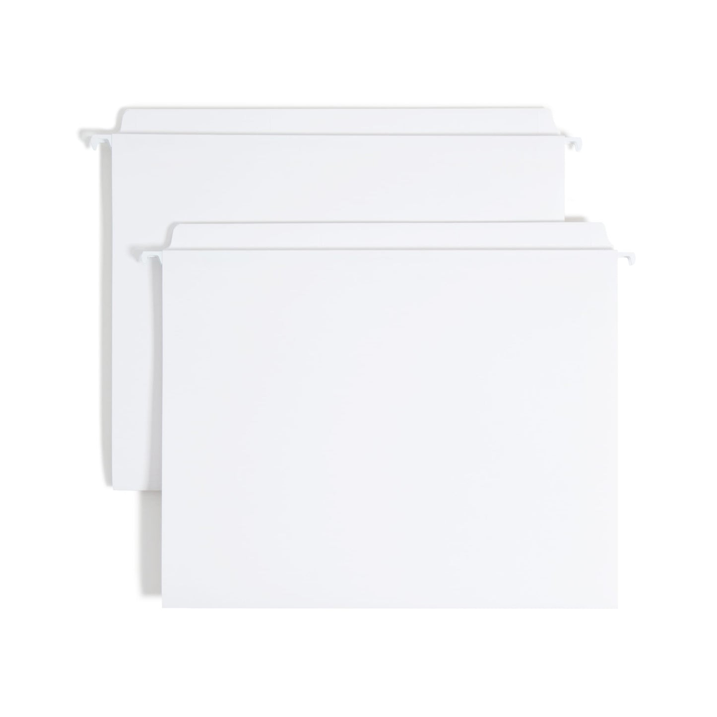 FasTab® Hanging File Folders, Straight-Cut Tab, White Color, Letter Size, Set of 20, 086486641029