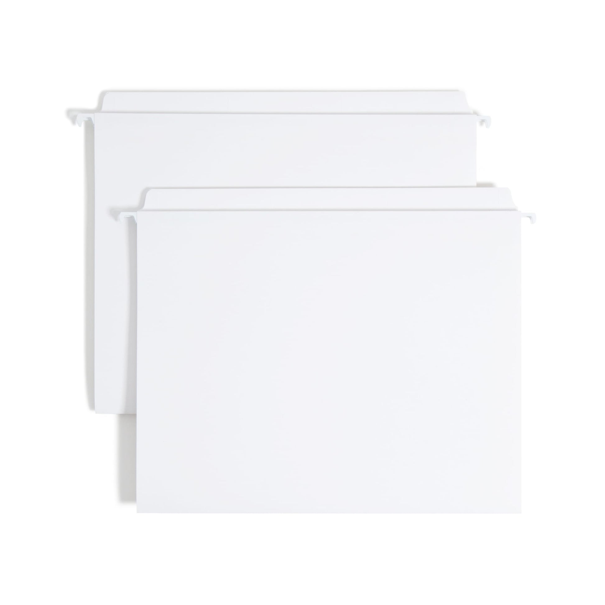 FasTab® Hanging File Folders, Straight-Cut Tab, White Color, Letter Size, Set of 20, 086486641029