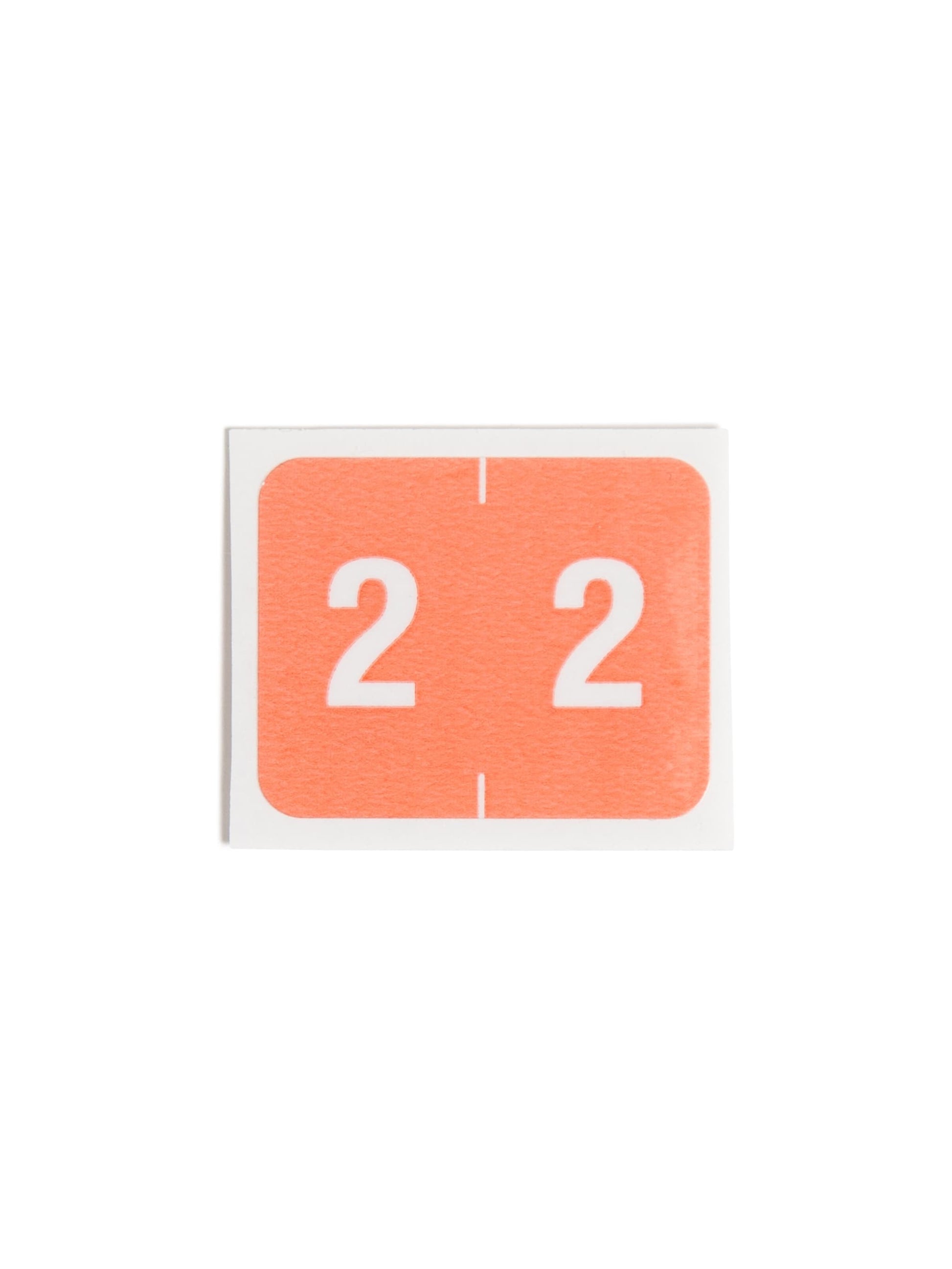DCCRN Color-Coded Numeric Labels - Rolls, Pink Color, 1-1/4" X 1" Size, Set of 50, 086486673426