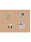 Frameless Cork Board, Brown, 23" x 17", 2 x 1.5, Brown, 23" X 17" Size, Set of 1, 817894028733
