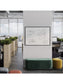 MDF Frame Dry Erase Board, Black, White, 47" x 35", 4 x 3, White, 47" X 35" Size, Set of 1, 817894028931