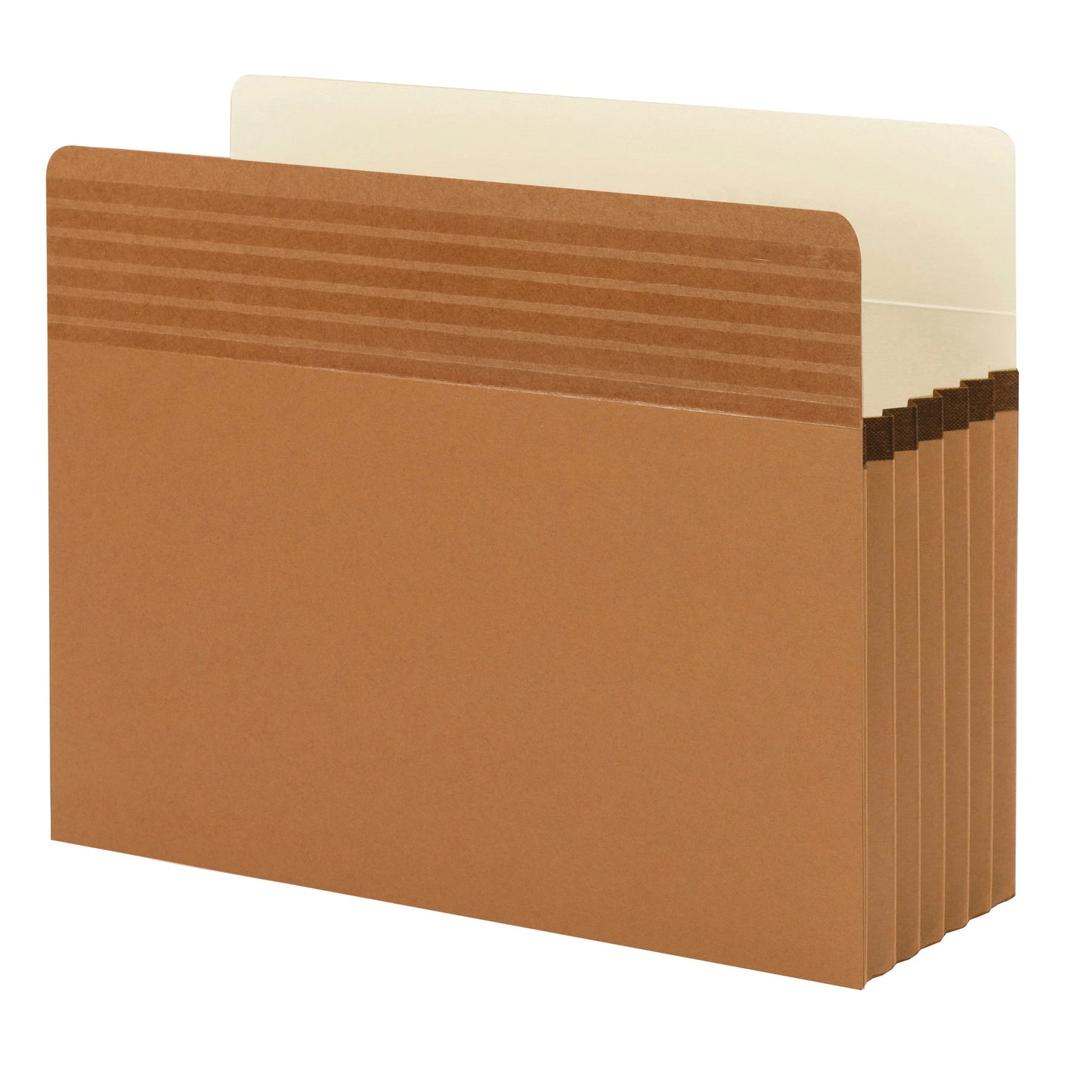 Easy Grip® File Pockets, 5-1/4 inch Expansion, Straight-Cut Tab, Redrope Color, Letter Size, Set of 10, 30086486732094