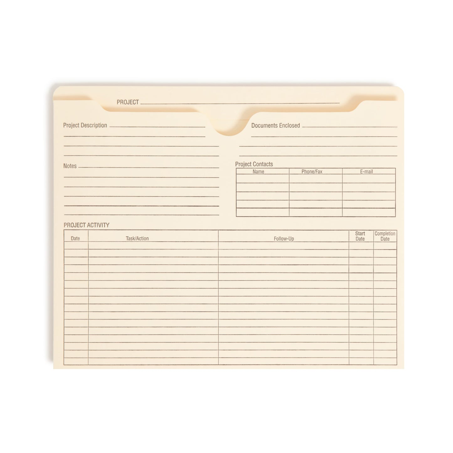 Manila Color, Letter Size, Set of 50, 30086486756229