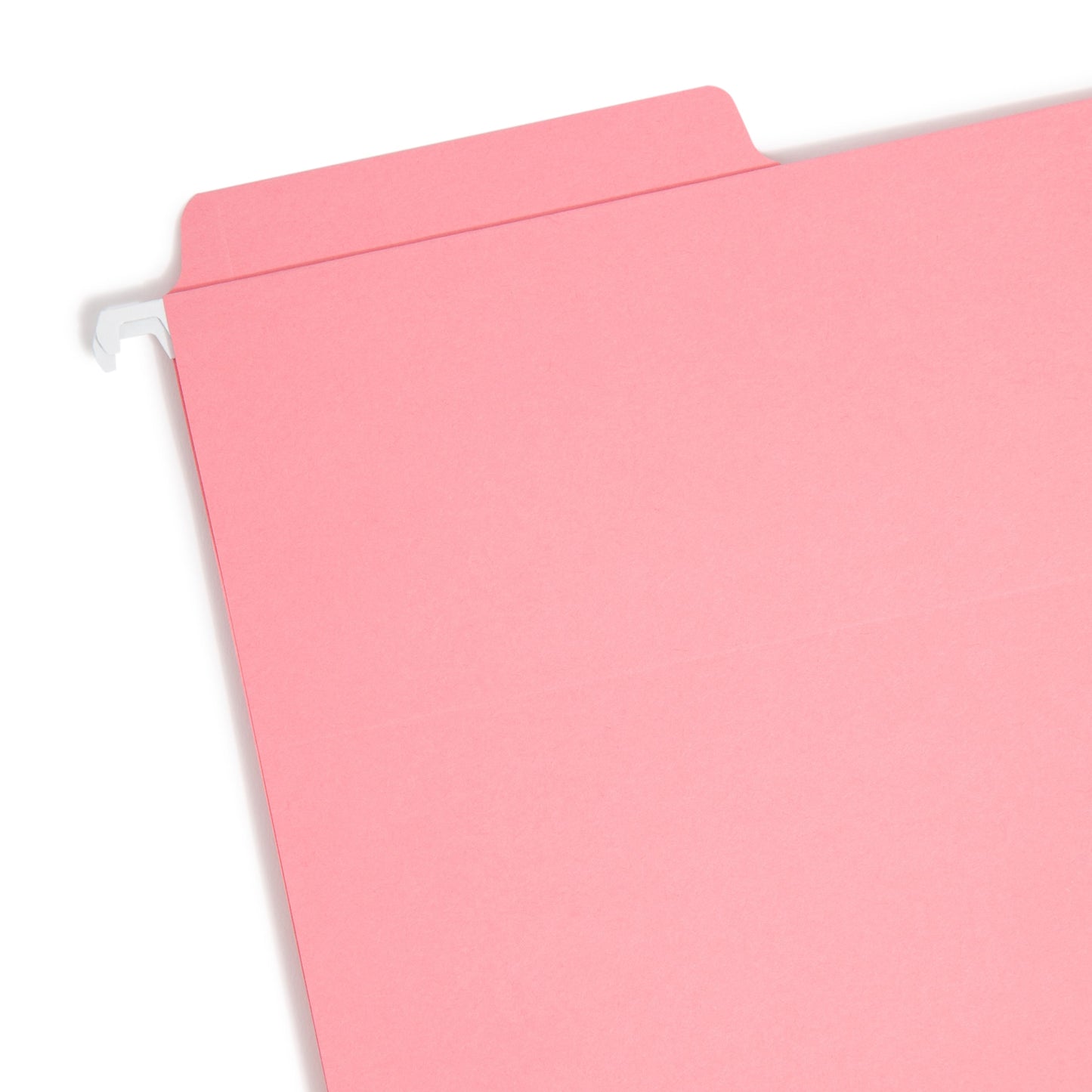 FasTab® Hanging File Folders, 1/3-Cut Tab, Dark Pink Color, Letter Size, Set of 9, 086486640145