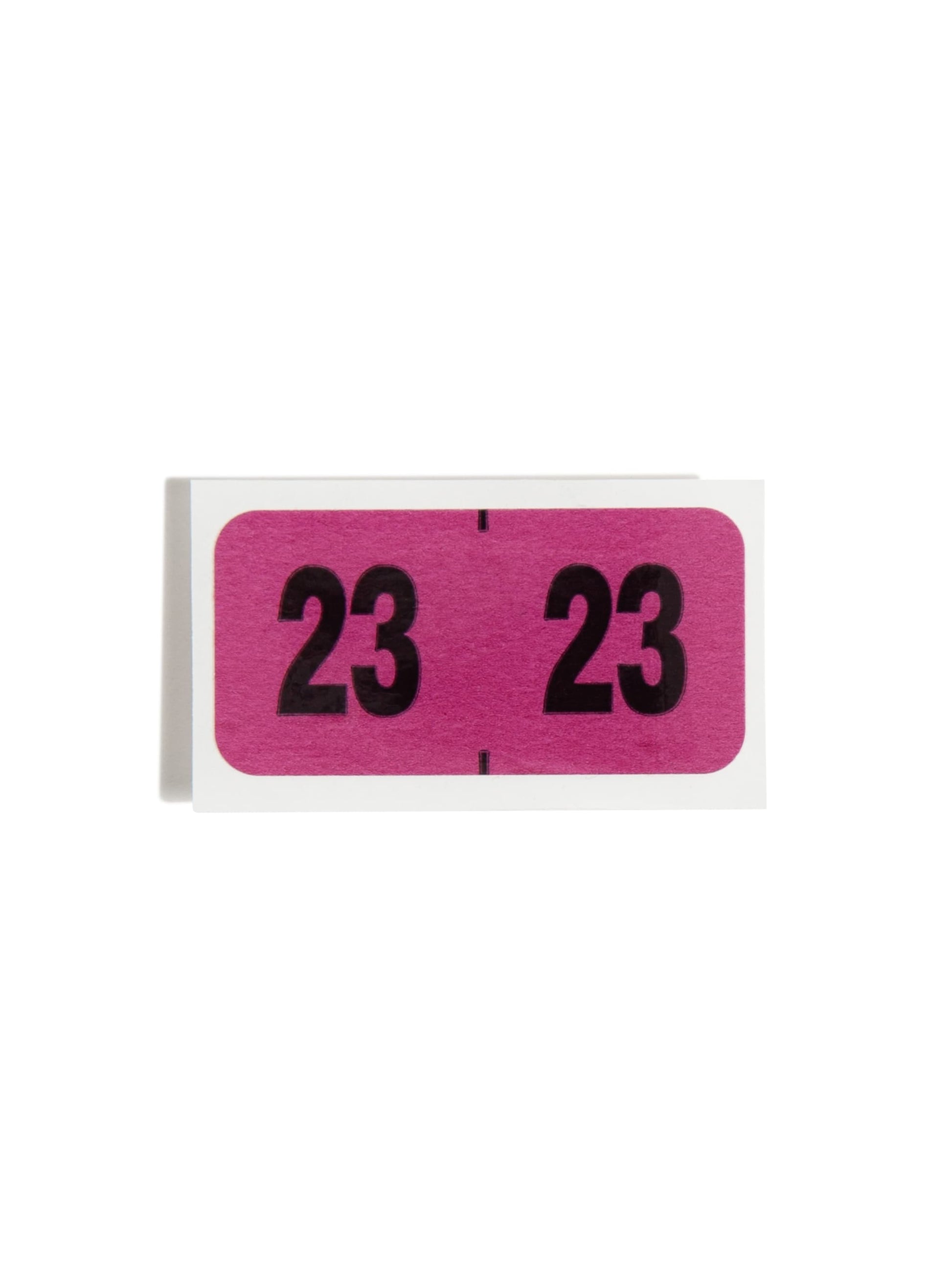 Color-Coded Year Labels, Purple Color, 1-1/2" X 3/4" Size, Set of 1, 086486683234