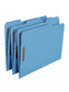 Reinforced Tab Fastener File Folders, 1/3-Cut Tab, 2 FastenersReinforced Tab Fastener File Folders, 1/3 Cut, Blue, Letter, Blue, Letter Size, Set of 1, 086486120500