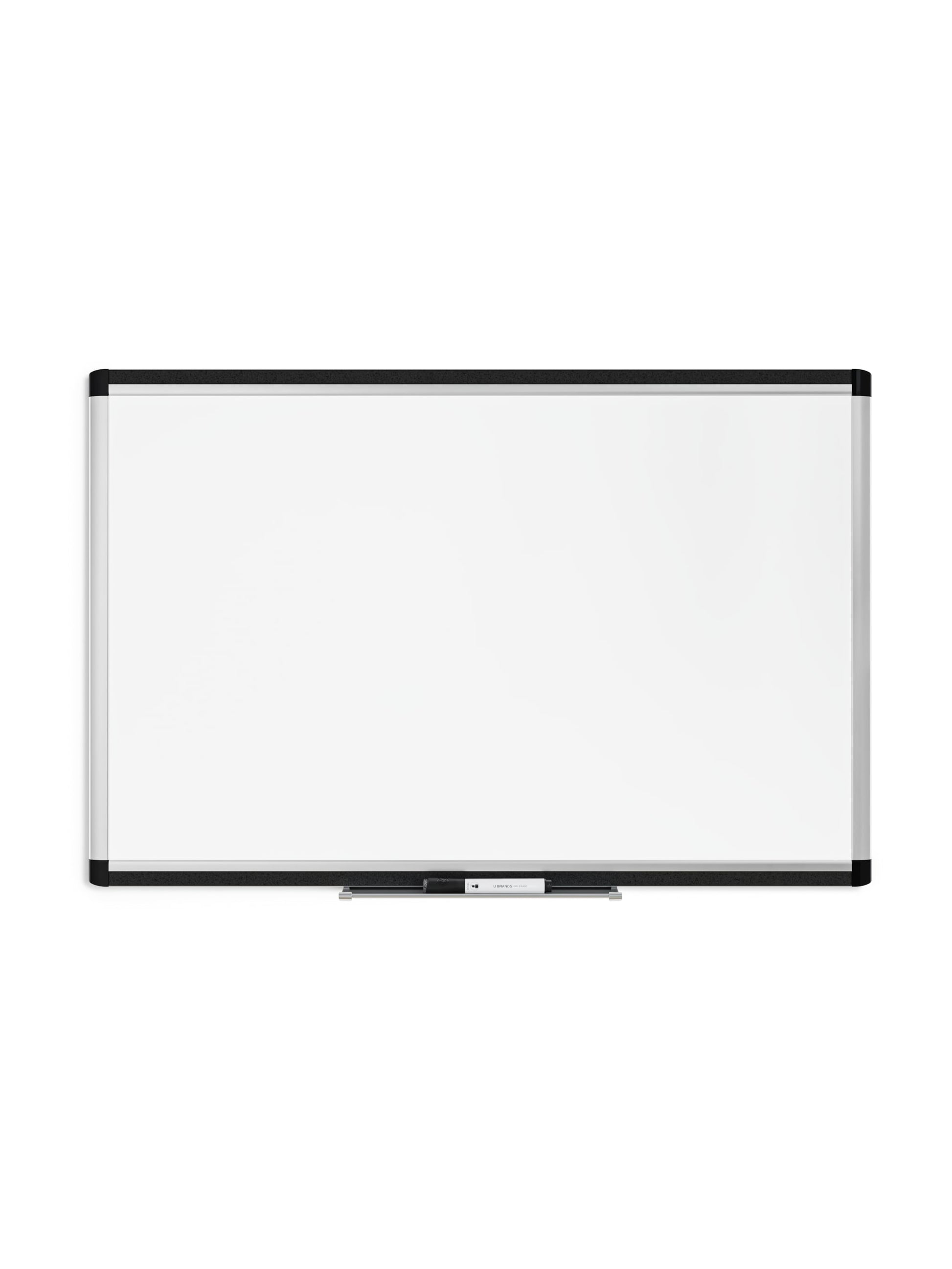 Aluminum PinIt Frame Dry Erase Board, Pinit Frame, Silver, White, 35" x 23", 3 x 2, White, 35" X 23" Size, Set of 1, 817894028054