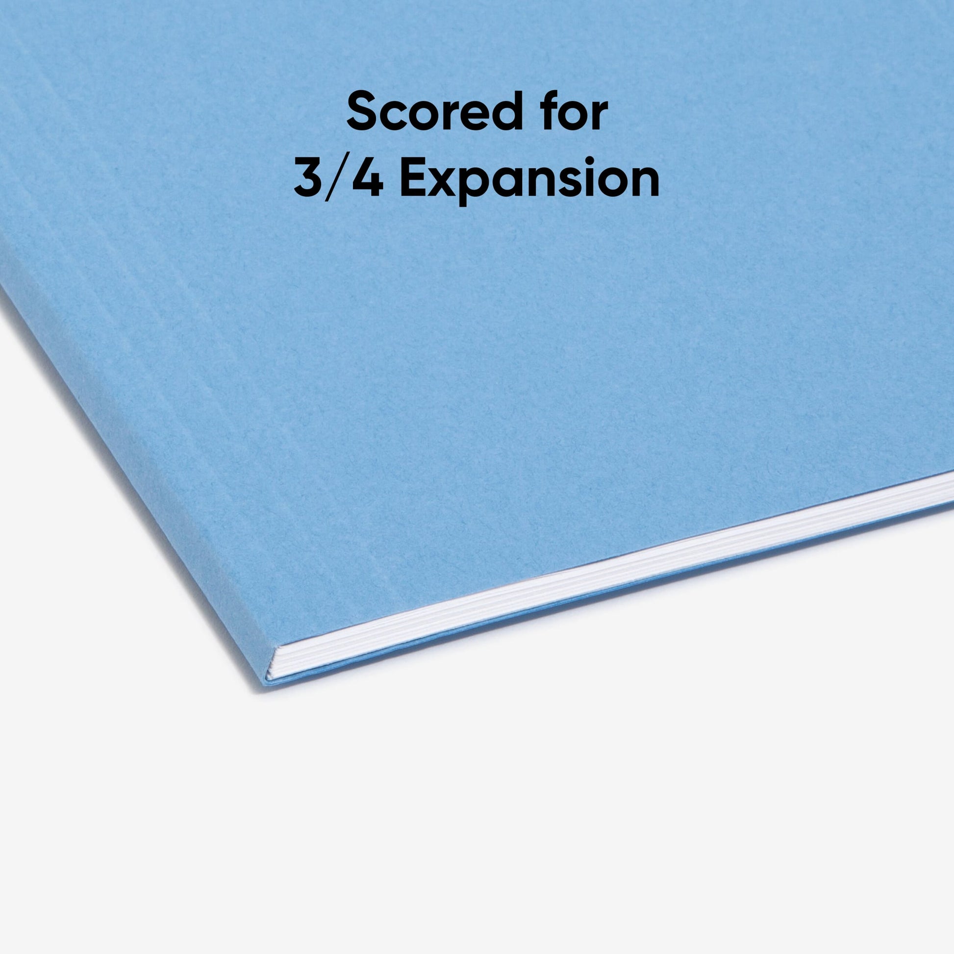 FasTab® Hanging File Folders, 1/3-Cut Tab, Blue Color, Letter Size, Set of 20, 086486640992