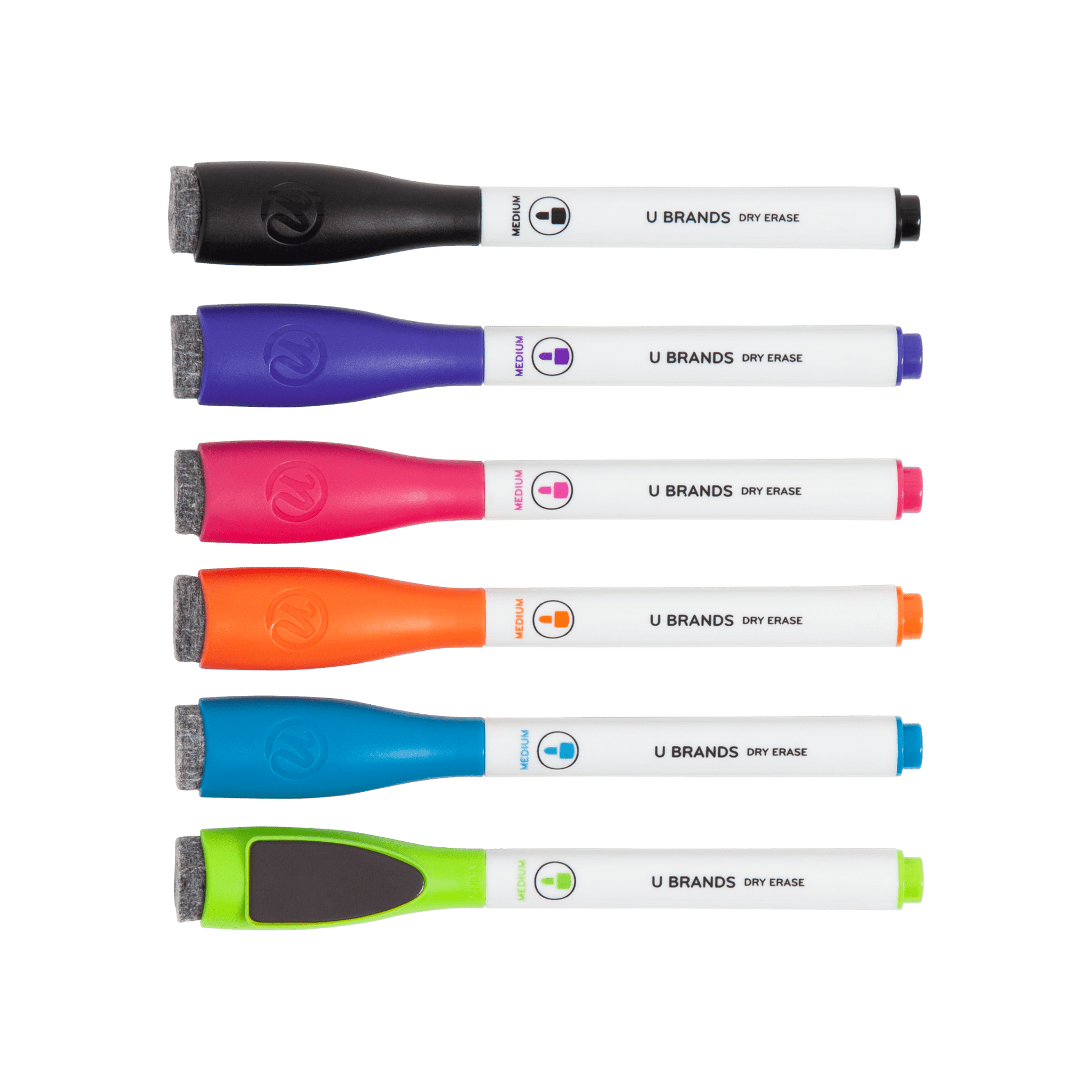 Assorted Colors Color, 0.7" X 7.5" X 7" Size, Set of 6, 812296025205
