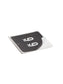 DCC Color-Coded Numeric Labels - Rolls, Black Color, 1-1/2" X 1-1/2" Size, Set of 250, 086486674294