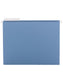 Standard Hanging File Folders with 1/3-Cut Tabs, Blue Color, Letter Size, Set of 25, 086486640213