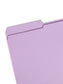 Reinforced Tab File Folders, 1/3-Cut Tab, Lavender Color, Legal Size, Set of 100, 086486174343