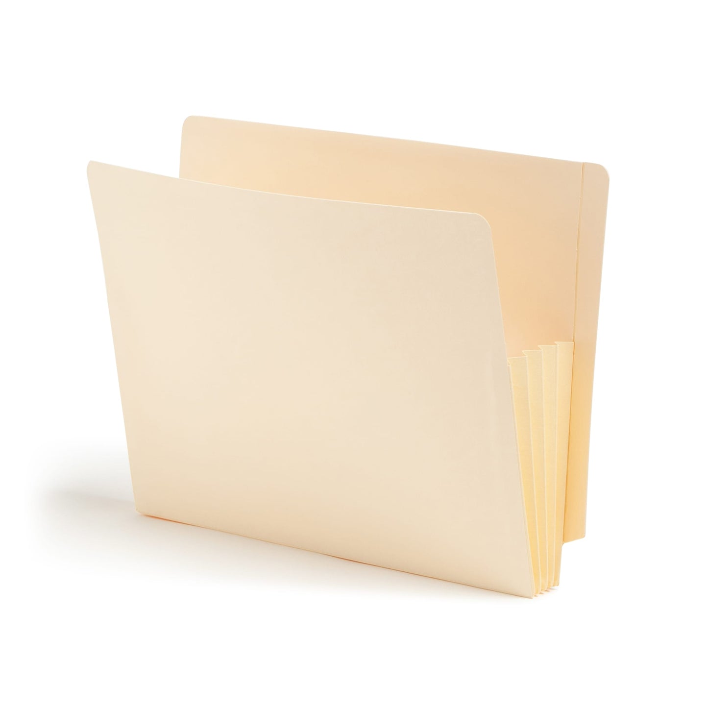 End Tab Convertible File Pockets, Straight-Cut Tab, 3-1/2 inch Expansion, Manila Color, Letter Size, Set of 10, 30086486751651