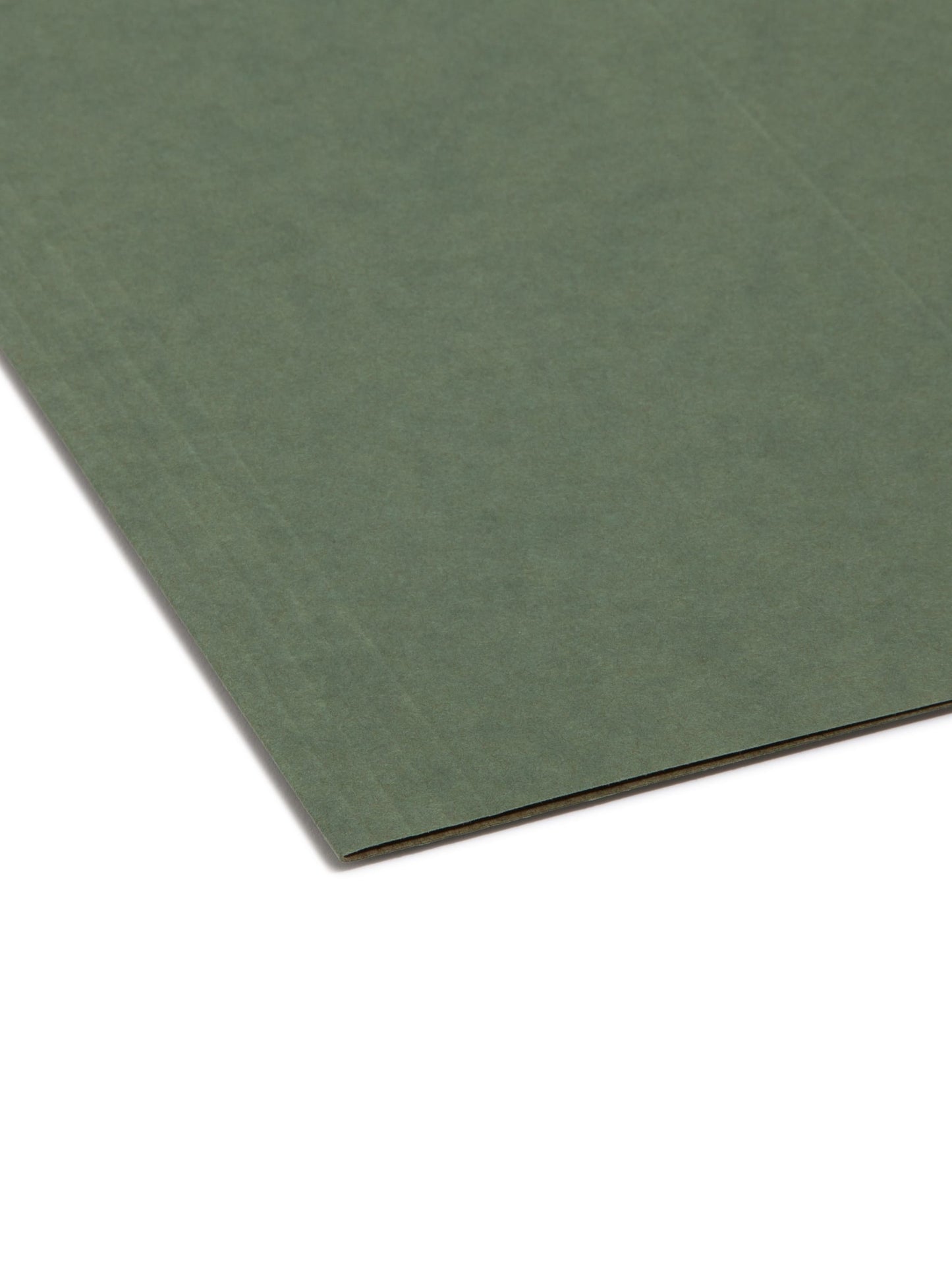 Standard Hanging File Folders, Without Tabs, Standard Green Color, Legal Size, Set of 25, 086486641104