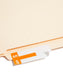 AlphaZ® NCC Color-Coded Name Labels - Sheets, Orange Color, 3-5/8" X 1-5/32" Size, Set of 1, 086486671576