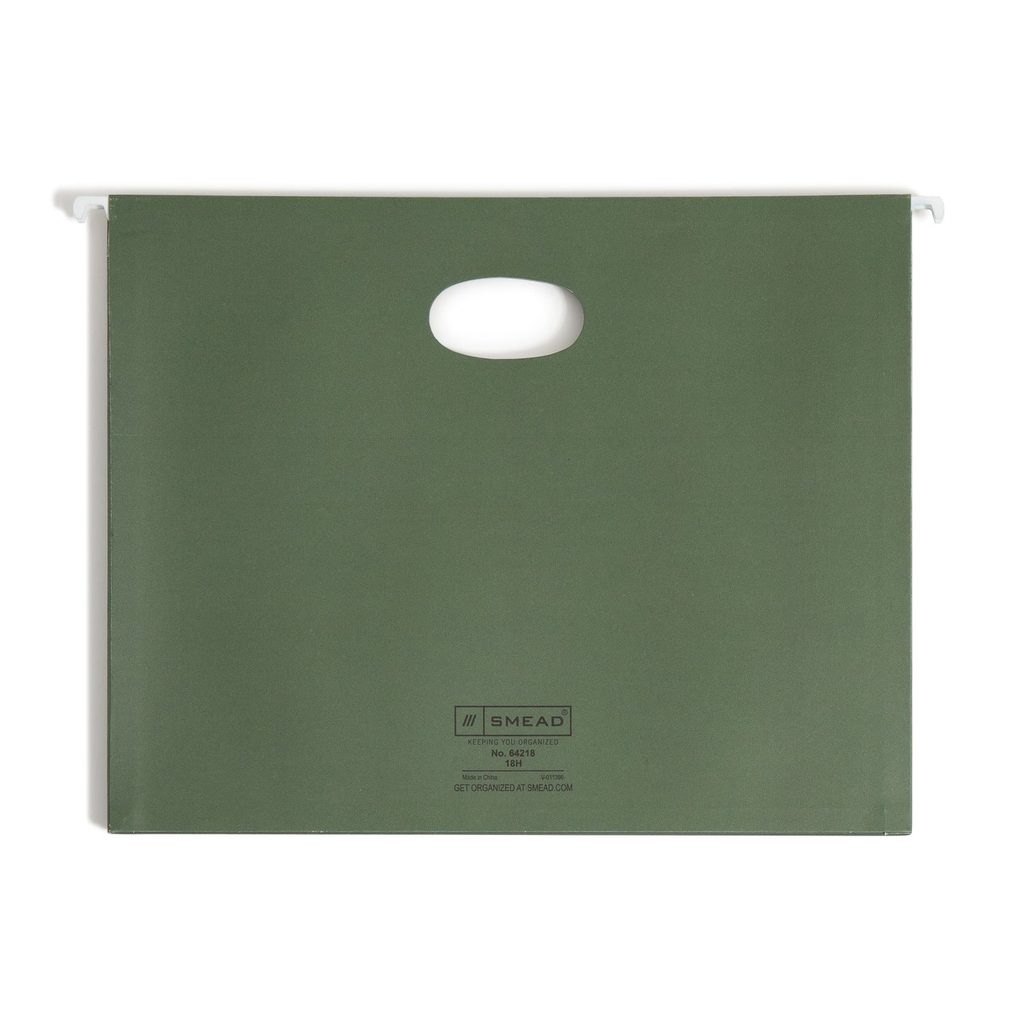 Hanging File Pockets, 1.75" Expansion, Standard Green Color, Letter Size, Set of 25, 086486642187