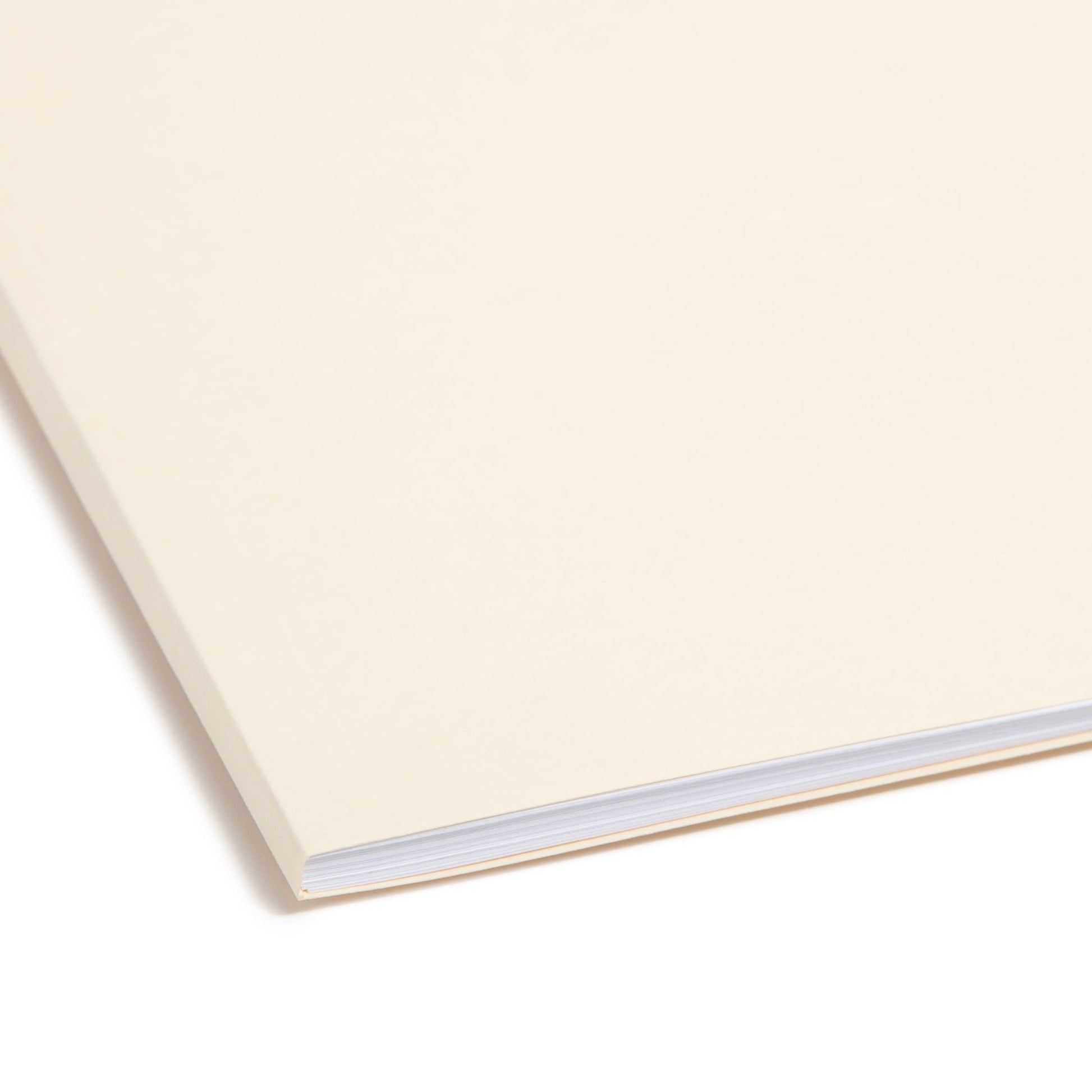 Reinforced Tab Fastener File Folders, Straight-Cut Tab, 2 Fasteners, Manila Color, Legal Size, Set of 50, 086486195133