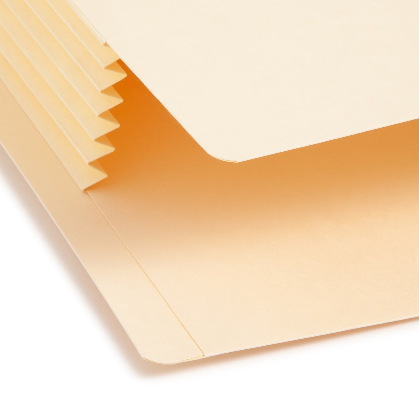 Reinforced End Tab File Pockets, Straight-Cut Tab, 5-1/4 inch Expansion, Manila Color, Legal Size, Set of 10, 30086486761742