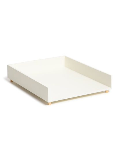 U Brands Juliet Paper Tray, Juliet, White