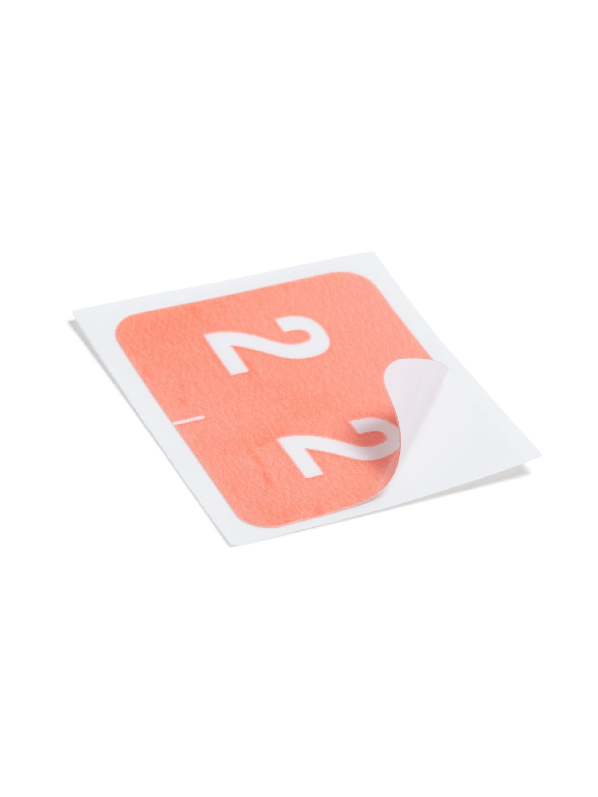 DCCRN Color-Coded Numeric Labels - Rolls, Pink Color, 1-1/4" X 1" Size, Set of 50, 086486673426