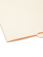 Shelf-Master® Reinforced Tab End Tab File Folders, 1/2-Cut Tab, Top Position, Manila Color, Letter Size, Set of 100, 086486241274