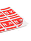 AlphaZ® ACCS Color Coded Alphabetic Labels - Sheets, Red Color, 1" X 1-5/8" Size, Set of 100, 086486671842