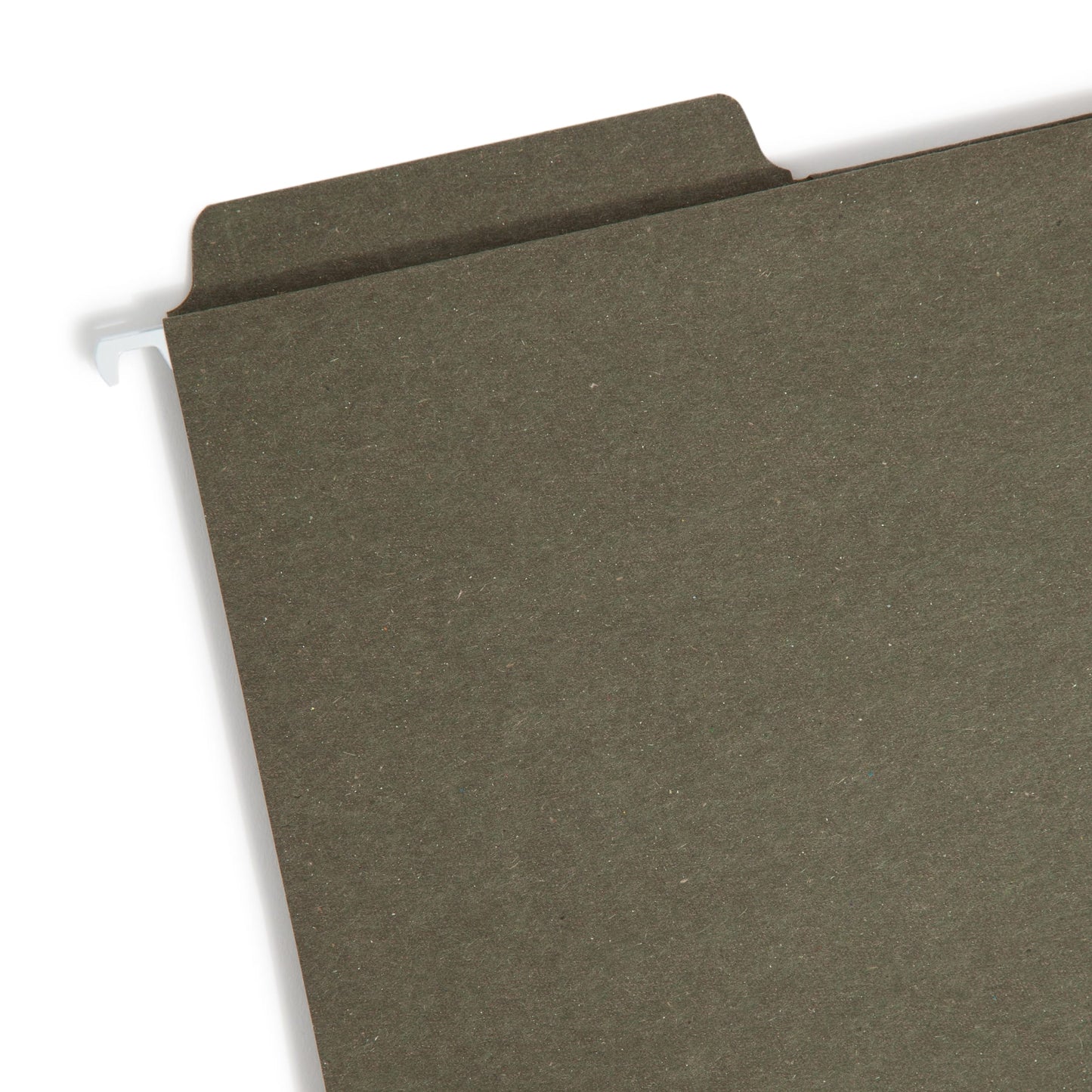 100% Recycled FasTab® Hanging File Folders, Bilingual Packaging, Standard Green Color, Letter Size, Set of 20, 086486640381