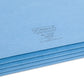 File Pockets, 3-1/2 inch Expansion, Straight-Cut Tab, Blue Color, Legal Size, Set of 25, 30086486742253