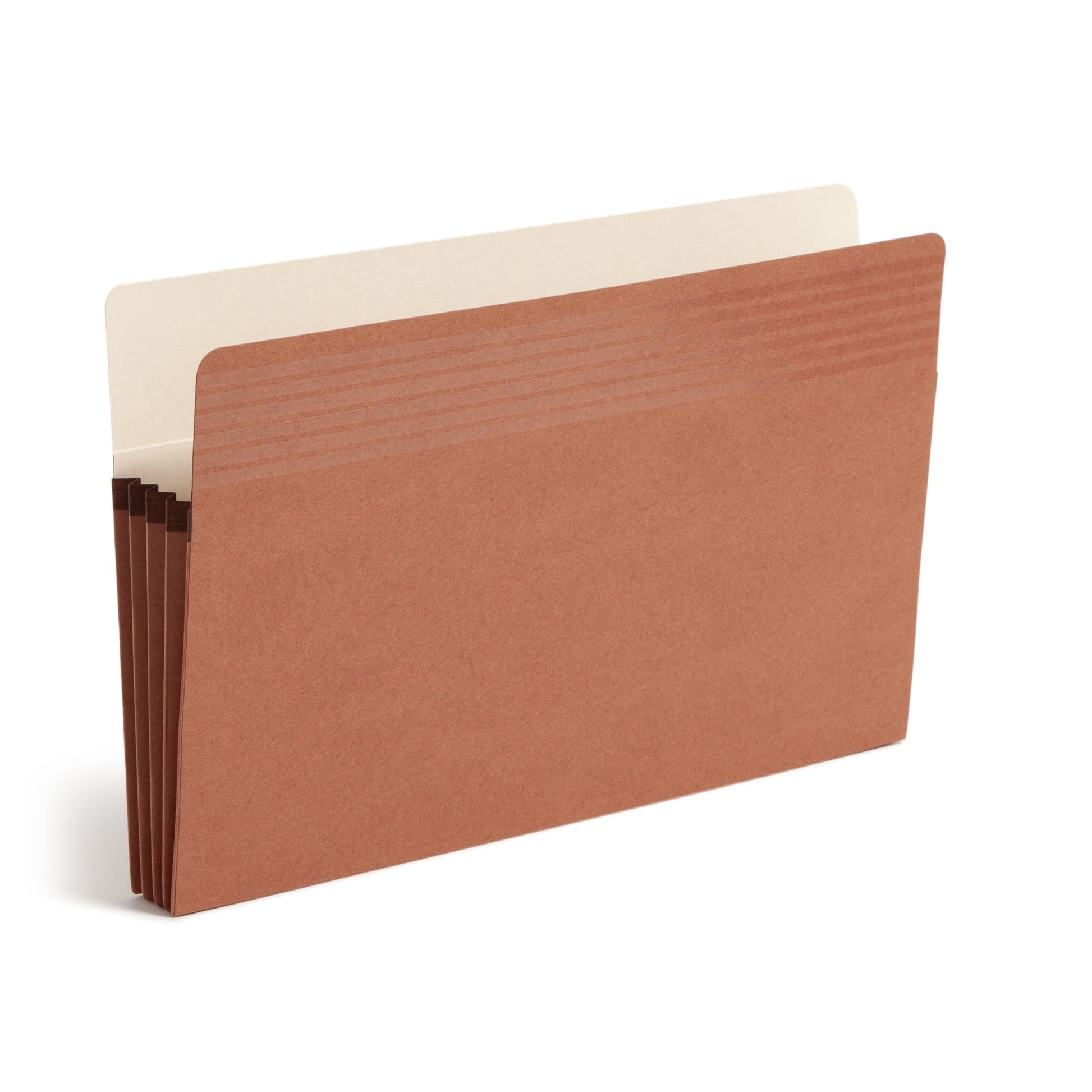 Easy Grip® File Pockets, 3-1/2 inch Expansion, Straight-Cut Tab, Redrope Color, Legal Size, Set of 25, 30086486732100