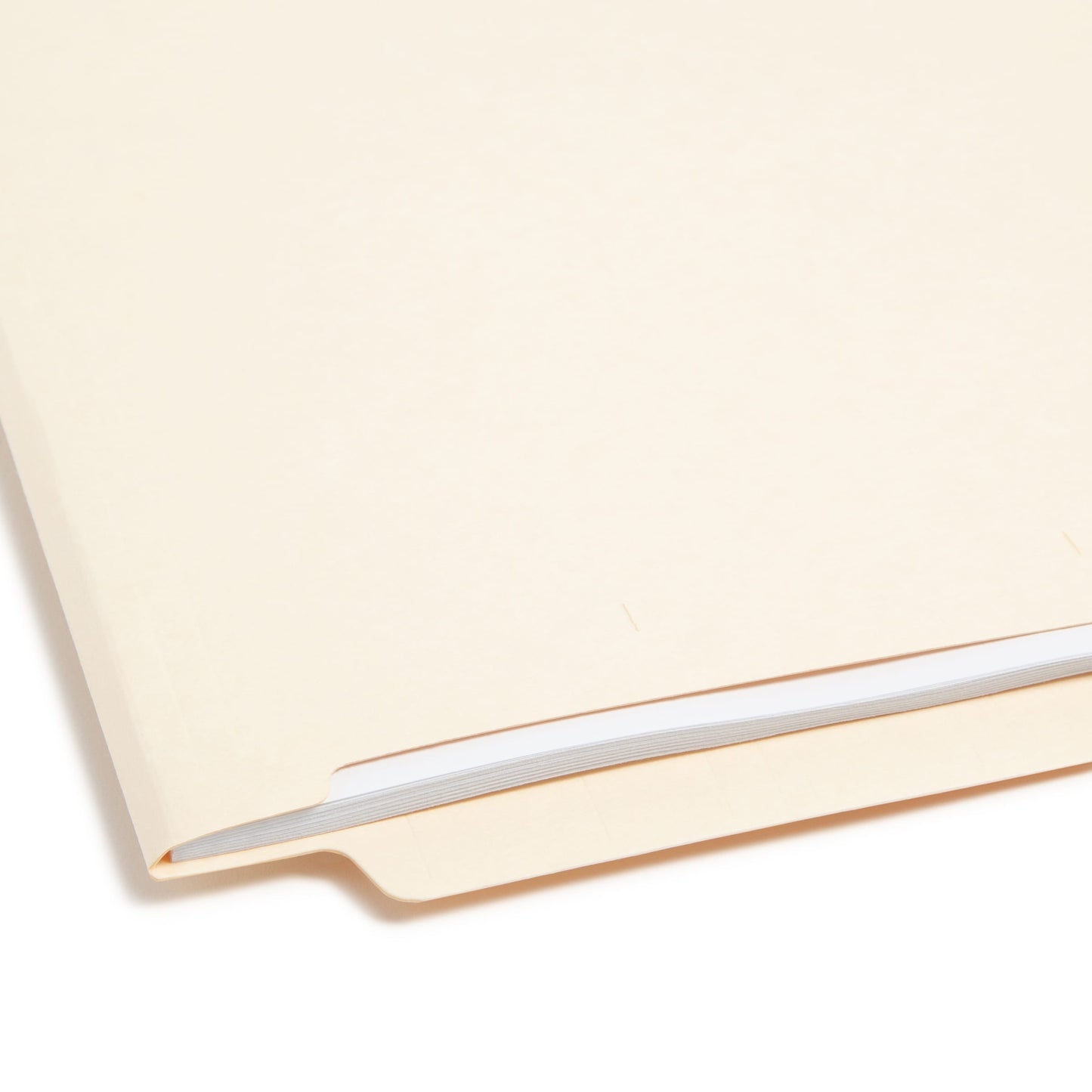 Shelf-Master® Reinforced End Tab File Folders, Straight-Cut Tab, 9 inch Front, Manila Color, Letter Size, Set of 100, 086486241090