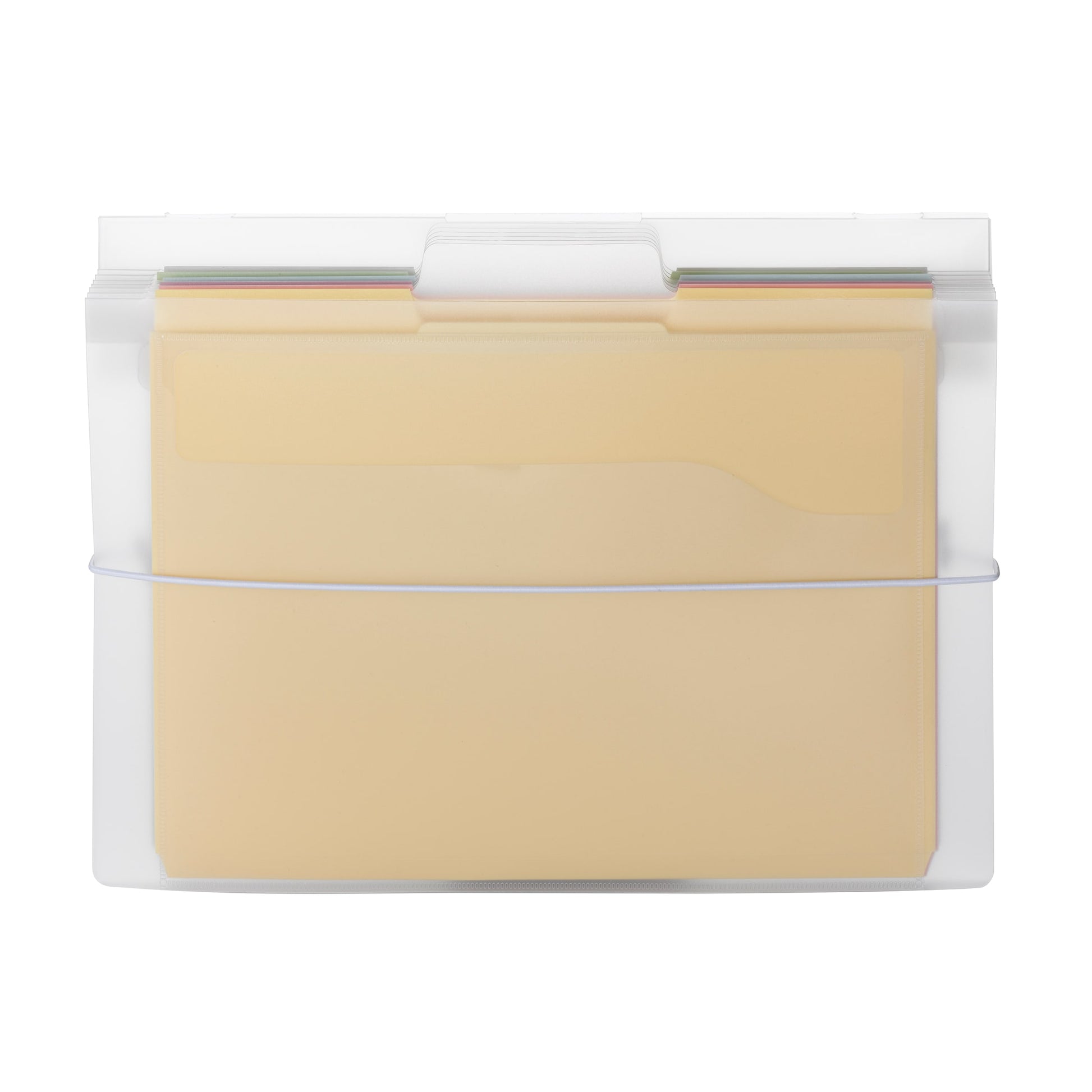 Cascading Wall Organizers, 6 Pockets, Assorted Colors Color, Letter Size, Set of 1, 086486920643