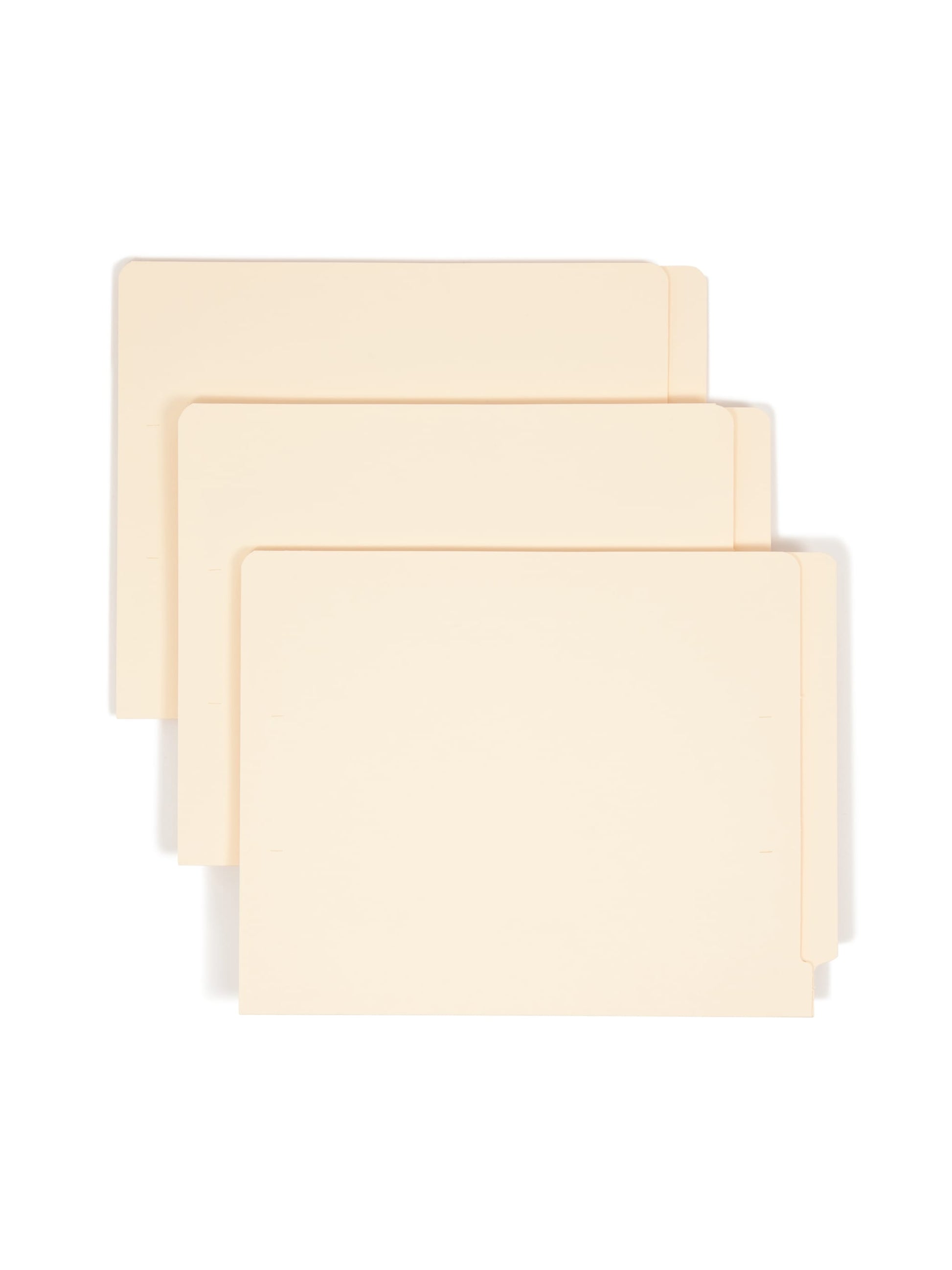 SafeSHIELD® End Tab File Folders, Straight-Cut Tab, Manila Color, Letter Size, Set of 100, 086486241137