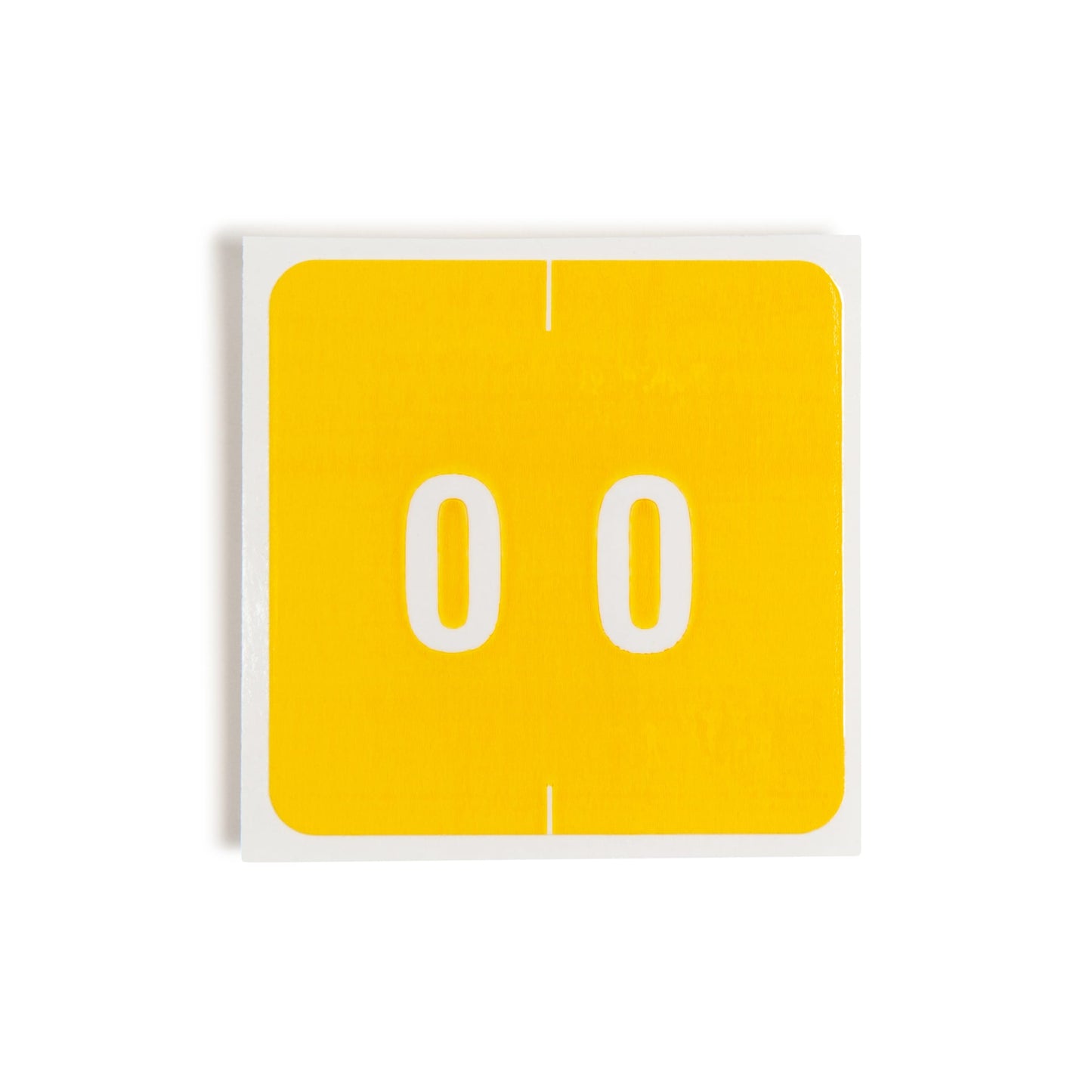 DCC Color-Coded Numeric Labels - Rolls, Assorted Colors Color, 1-1/2" X 1-1/2" Size, Set of 2500, 086486674300