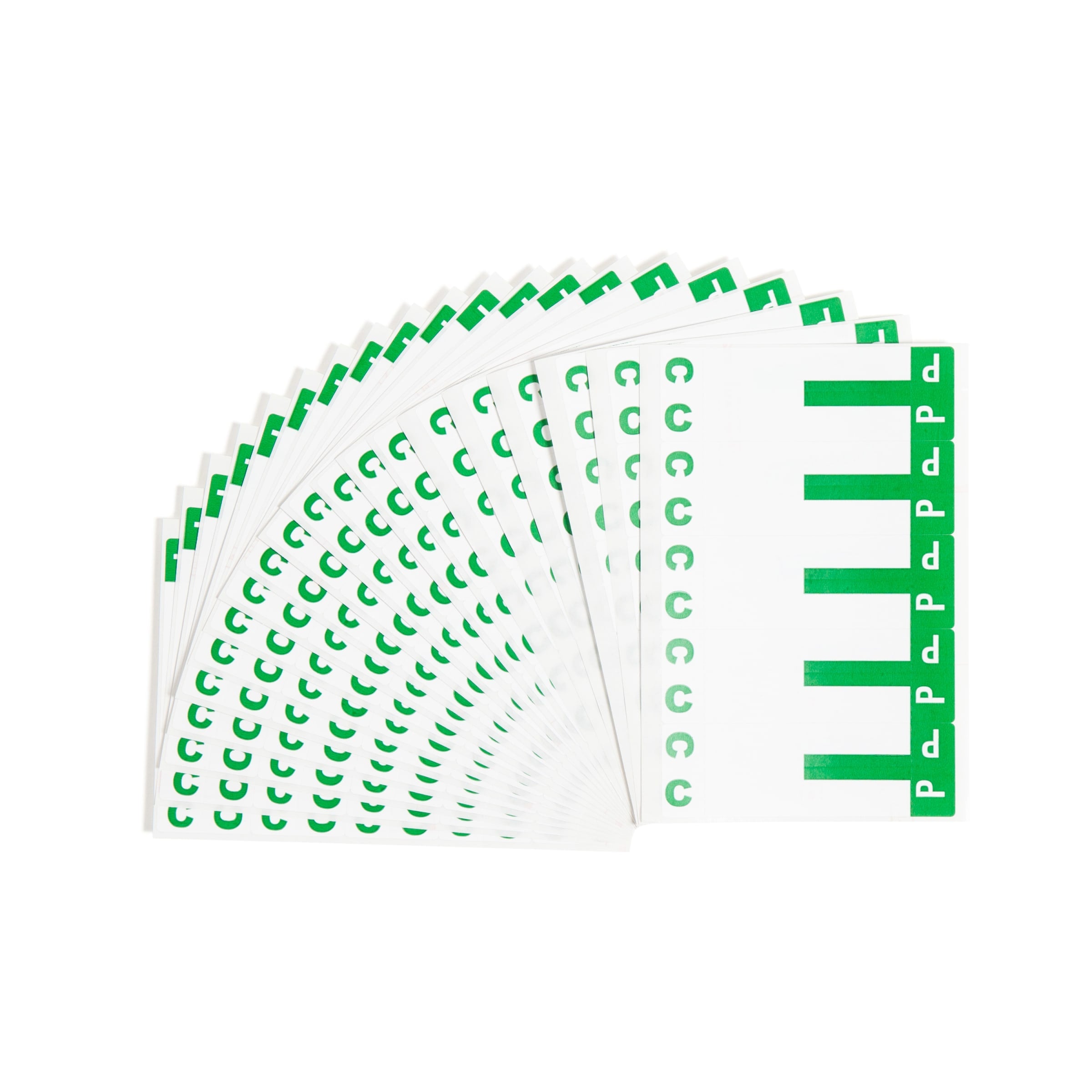 AlphaZ NCC Color-Coded Name Labels - Sheets