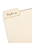 Erasable SuperTab® File Folders, Manila Color, Letter Size, Set of 24, 086486103800