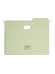FasTab® Extra Capacity Hanging File Folders, 1/3-Cut Tab, Moss Green Color, Letter Size, Set of 9, 086486642224