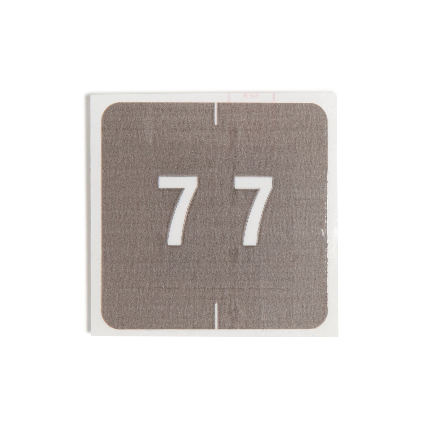 DCC Color-Coded Numeric Labels - Rolls, Gray Color, 1-1/2" X 1-1/2" Size, Set of 250, 086486674270