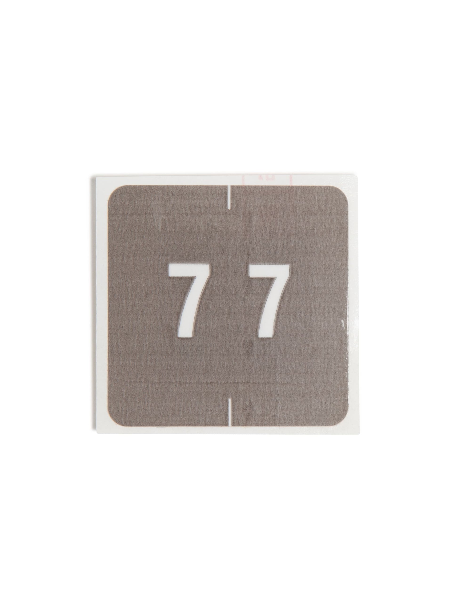 DCC Color-Coded Numeric Labels - Rolls, Gray Color, 1-1/2" X 1-1/2" Size, Set of 250, 086486674270