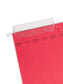 TUFF® Hanging File Folders with Easy Slide® Tabs, Red Color, Letter Size, Set of 18, 086486640435