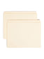 Reinforced Tab File Folders, Straight-Cut Tab, Manila Color, Letter Size, Set of 100, 086486103107