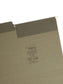 100% Recycled FasTab® Hanging File Folders, Standard Green Color, Letter Size, Set of 20, 086486640374