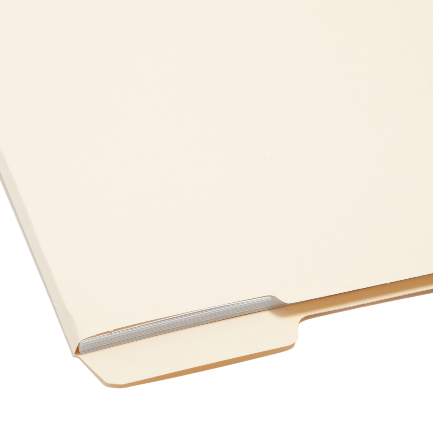 Standard End Tab File Folders, 1/3-Cut Tab, Manila Color, Letter Size, Set of 100, 086486241304