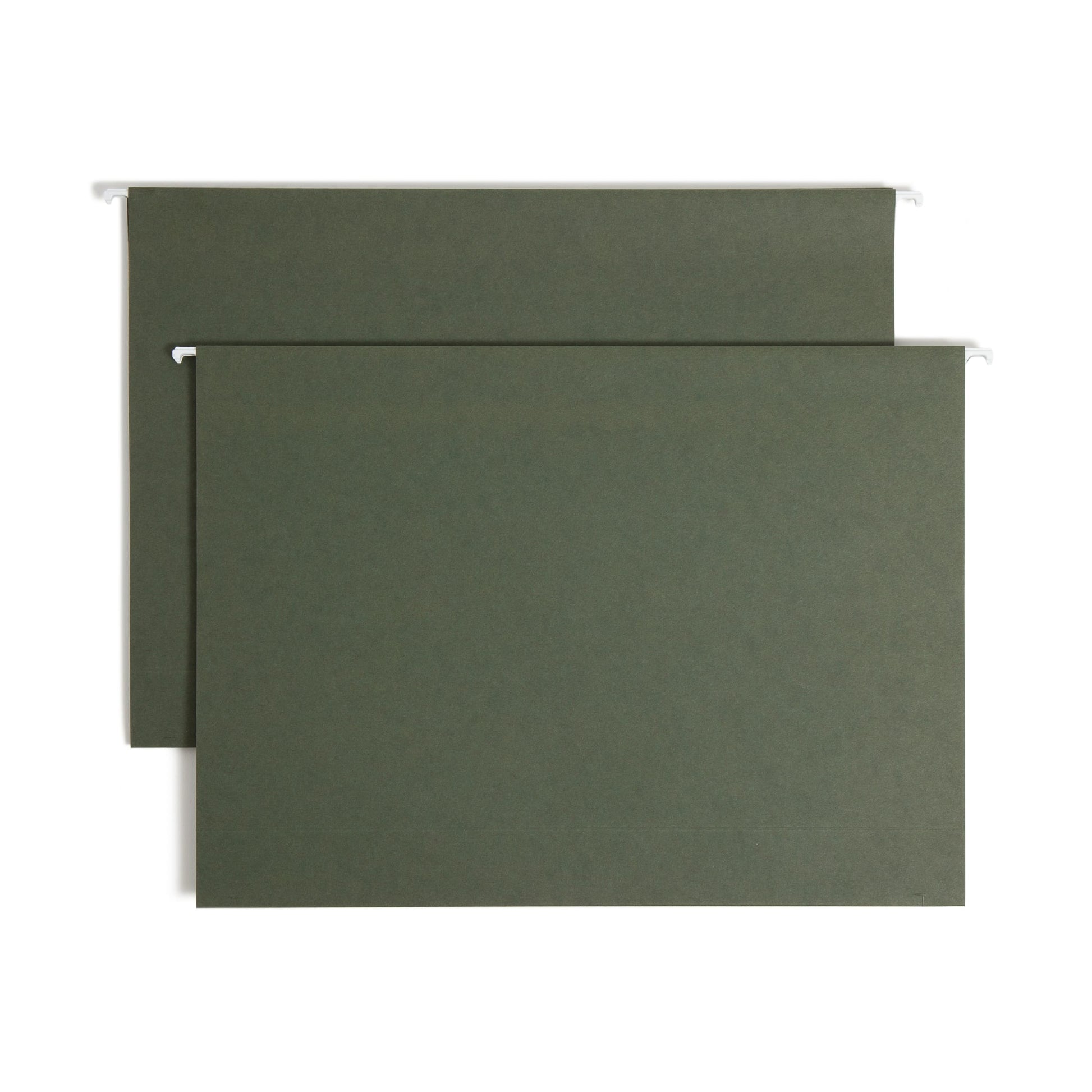 Hanging Box Bottom File Folders, 3 inch Expansion, Standard Green Color, Legal Size, Set of 25, 086486643795